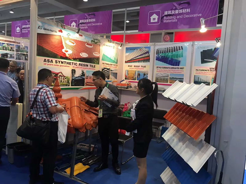 Congratulated GOEATE ROOF Took Part In The 123th Canton Fair Complete Success